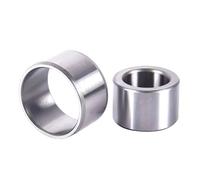 Diametro interno manicotto in acciaio per cuscinetti 10 mm, diametro esterno 16 mm, altezza 25 mm, manicotto guida albero resistente all'usura con boccola cava non filettata,1 pezzo