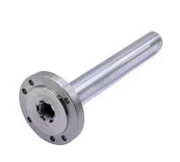 Diametro mandrino 25 mm Lunghezza 205 mm Flangia mandrino Piastra di supporto Adattatore di base Gambo conico Adatto for K11/K12/K72-80 80 mm