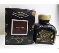 Diamine Flaconcino di inchiostro per penne a sfera, 80 ml, colore: Turchese Macassar