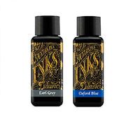 Diamine Inchiostro Per Penna Stilografica 30ml - Earl Grey & Oxford Blue - 2 x Bottiglie