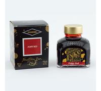 Diamine Ink, flacone,inchiostro,calamaio,Poppy Red,rosso,80 ml