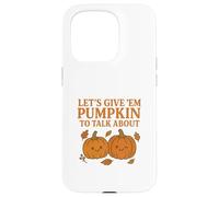 Diamo 'Em Pumpkin per parlare di design Custodia per iPhone 15 Pro
