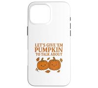 Diamo 'Em Pumpkin per parlare di design Custodia per iPhone 16 Pro Max