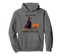 Diamogli Qualcosa di Cui Parlare di Pumpkin Witch Felpa con Cappuccio