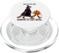 Diamogli qualcosa di cui parlare di Pumpkin Witch PopSockets PopGrip per MagSafe