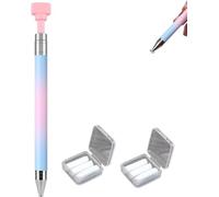 Diamond Art Penne - Kit di penne a cera ricaricabili automatiche professionali, accessori essenziali per pittura con diamanti 5D, progetti fai da te e progetti di perforazione con cristalli (blu)