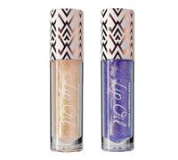 Diamond Black, Black Glitter Diamond Lip Gloss, Glitter Liquid Color Changing Lipsticks, Magic Color Changing Lip Oil, Long Lasting Moisturizing Non-sticky (01+03)