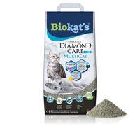 Diamond Care MultiCat Fresh mit Duft Feine Katzenstreu mit Aktivkohle speziell