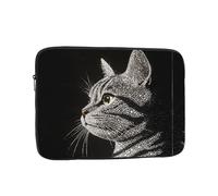 Diamond Cat Head - Custodia per computer portatile, accessorio essenziale per pendolari e ufficio, 30,5 cm