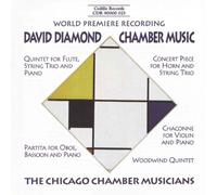 Diamond David - Quintetto Per Flauto In Si Minore, Concerto Piece Per Corno E Trio D'Archi