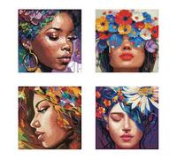 DIAMOND DOTZ 2594237 - Set di mini puntini per pittura a diamante 5D, bellezze, kit fai da te con strass extra piccoli, per adulti e bambini dai 14 anni, intermediate