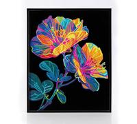 DIAMOND DOTZ 2594354 - Kit per pittura con diamanti 5D, con colori al neon e velluto, per adulti e bambini dai 12 anni in su, intermediate