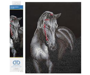 DIAMOND DOTZ DD10 - Kit intermedio, stallone mezzanotte, 53 x 42 cm