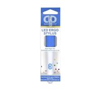 DIAMOND DOTZ Freestyle Ergo Stilo Originale, Accessorio per Diamond Painting 5D, applicatore ergonomico con LED Super Luminoso, Penna per Raccogliere e staccare i Diamanti, Colore: Blu