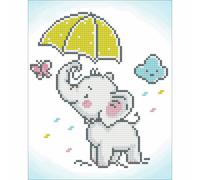 Diamond Dotz - Diamante Dipinto Kit - Bambino Brollie 20cm x 25cm Principiante