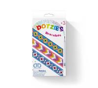 DIAMOND DOTZ DOTZIES 2524571 - Set di braccialetti originali 5D Diamond Painting per braccialetti fai da te con brillantini, set fai da te per bambini dai 6 anni in su, Starter