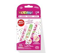 DIAMOND DOTZ DTZ11.017 - Set di bracciali originali 5D Diamond Painting DOTZIES Pretty in rosa con 3 bracci luccicanti circa 21 x 2 cm, chiusura in velcro, set completo fai da te per bambini dai 6 anni in su