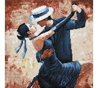 Diamond Dotz Kit Di Ricamo Con Diamanti Tango Passion 41cm x 41cm