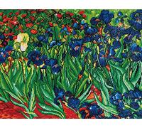 DIAMOND DOTZ Kit intermedio DD10, cammeo Iris (Van Gogh), 42 x 52 cm