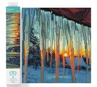 DIAMOND DOTZ Kit Intermedio DQ9, Frosty Morn, 47 x 31 cm