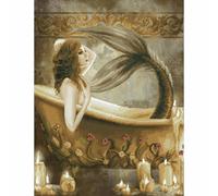 Diamond Dotz Kit Lavorazione Candele Bagno Luce Craft Perline Mermaid Art