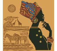 Diamond Dotz Kit Per Diamond Painting African Elegance