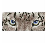 Diamond Dotz Kit Per Pittura Con Diamanti - Snow Leopard Spy 42cm x 18cm