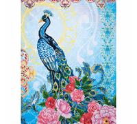 Diamond Dotz Kit Per Pittura Di Diamanti Exotic Peacock 82 X 62 Cm Advanced