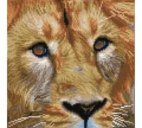 Diamond Dotz Kit Pittura Diamantini Serengeti Magic 30cm x 30cm Leone