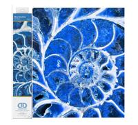 DIAMOND DOTZ Pittura, Kit Intermedio, DD9, Blue Nautilus, 51 x 37cm
