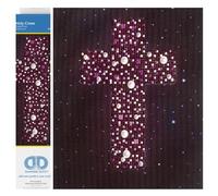 DIAMOND DOTZ Pittura, Kit per Principianti, Tessuto, Croce Santa, 25 x 30cm