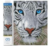 DIAMOND DOTZ Pittura, Kit Principianti, Magia Bianca, 34 x 42 cm