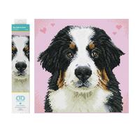 DIAMOND DOTZ Say Hello to Zuzu Dog Diamond Painting Kit per Adulti - Diamond Art Kit Un Rilassante Kit Creativo Artigianale con Gemme Dotz 29 x 29 cm
