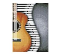 DIAMOND DOTZ Squares DQ8 - Kit Intermedio, Jazz Classico, 30 x 41 cm