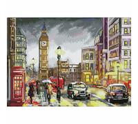 Diamond Dotz Squares: London Scene - Kit Pittura A Puntini, London Big Ben