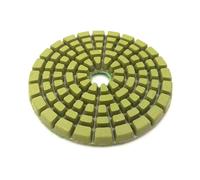 Diamond Dry Wet Polishing Pad, Set di 7 tamponi lucidanti diamantati da 4 pollici con grane for lucidatura a umido cemento e marmo(50)