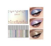 Diamond Eyeshadow Liquid Glitter Pearl Highlight Glitter Matte Finishing Liquid Eyeshadow Set 12*2ml