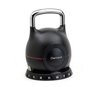 Diamond Fitness Kettlebell Selezionabili in Acciaio Carico Variabile da 2 a 20kg