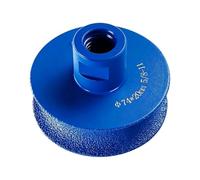 Diamond Grinding Wheel - Mineral U Shape Stone Edge Tool | Countertop | Stone Profiling Wheel - Brazed Mineral Edge Shaper | Grinder Accessory | For Granite Marble Slabs Concrete Countertop