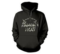 DIAMOND HEAD - LIGHTNING BLACK Hooded Sweatshirt Large