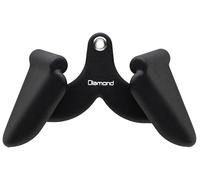 Diamond【Impugnature Power Grip (31-80 cm) e Rastrelliera】Maniglie Trazioni e Remate, Antiscivolo, Palestra/Home Gym, Presa Neutra/Supina, Schiena, Spalle, Bicipiti (BARRA STRETTA 31,5 CM PRESA NEUTRA)