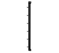 Diamond【Impugnature Power Grip (31-80 cm) e Rastrelliera Maniglie Trazioni e Remate, Antiscivolo, Palestra/Home Gym, Presa Neutra/Supina, Schiena, Spalle, Bicipiti (RASTRELLIERA POWERGRIP-Set A Muro)