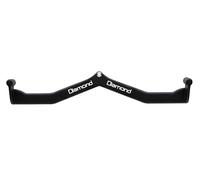 Diamond【Impugnature ProGrip (31-80 cm) e Rastrelliera Maniglie Trazioni e Remate, Antiscivolo, Palestra/Home Gym, Presa Neutra/Supina, Schiena, Spalle, Bicipiti (Barra LAT 80 CM Presa Neutra)