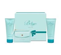 DIAMOND INTERNATIONAL | BELLAGIO Turquoise, Confezione Regalo, Gel Doccia da 200 ml + Crema Corpo da 200 ml + Porta Monete, con Fragranza Fruttata