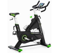 Diamond JKV54【Spin Bike Elettromagnetica Autoalimentata con Volano 22kg】Cyclette Professionale da Casa, Connessione APP Zwift & Kinomap, Display LCD, Resistenza Regolabile, Pedali SPD, Peso Max 150kg