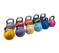 Diamond Kettlebell Olimpionica Olimpica in Acciaio Impugnatura Liscia Ø34mm