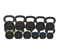 Diamond Kettlebell Pro in Ghisa Colore Nero Peso con Maniglia per Cross Training