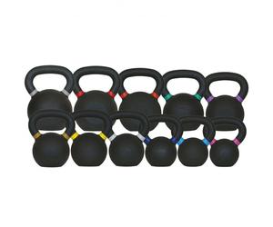 Diamond Kettlebell Pro in Ghisa Colore Nero Peso con Maniglia per Cross Training