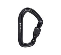 Moschettone Black Diamond Hotforge Screwgate nero