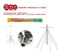 DIAMOND ORIGINALE D-3000N ANTENNA DISCONE RX: 25/3000 MHz TX: 50MHz (20W), 144,